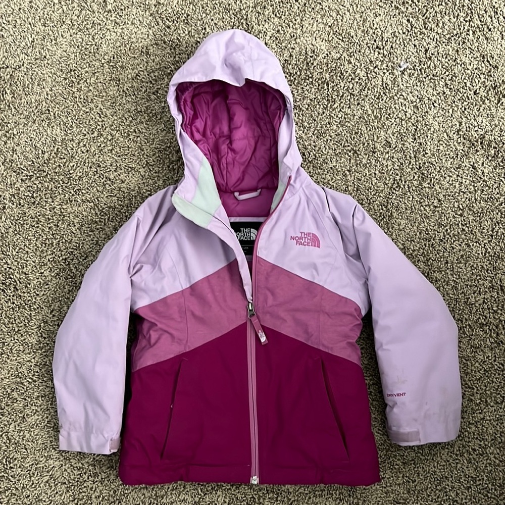 Size 5, North Face Parka coat